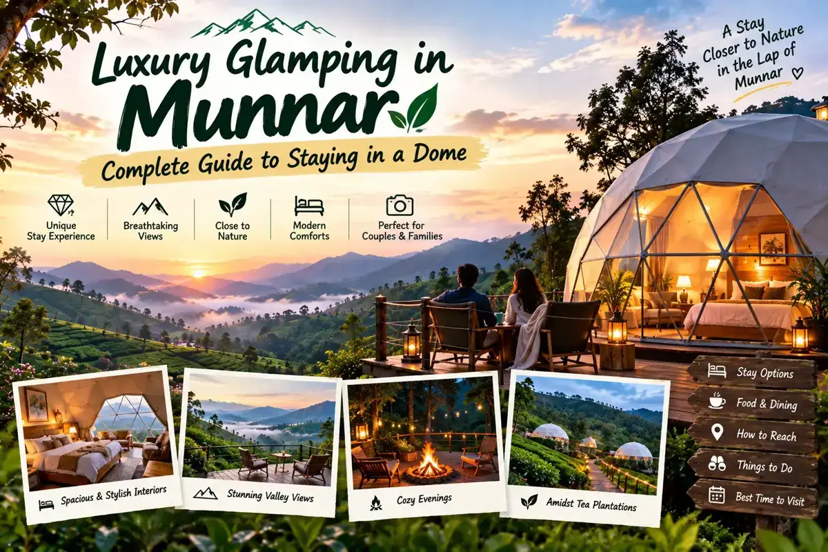 Luxury Glamping in Munnar: Complete Guide to Staying in a Dome