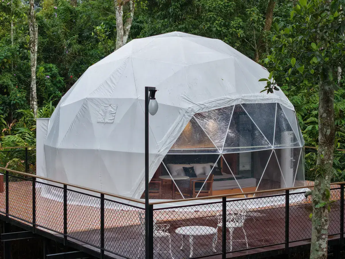 Luxury Jacuzzi Glamp Combo