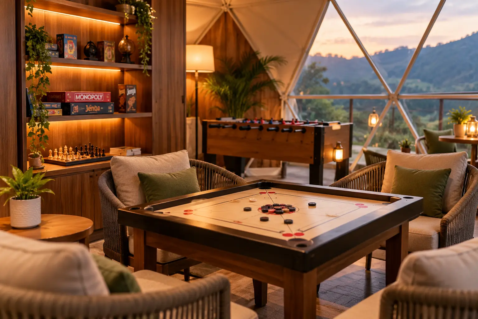 Games available at Domes Inn Heaven